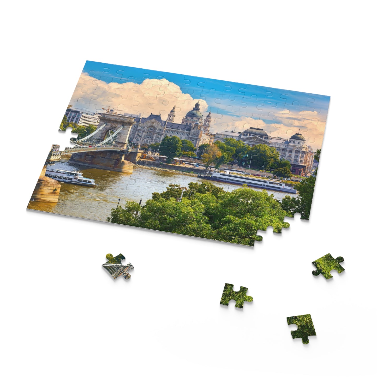 Chain Bridge Budapest Jigsaw