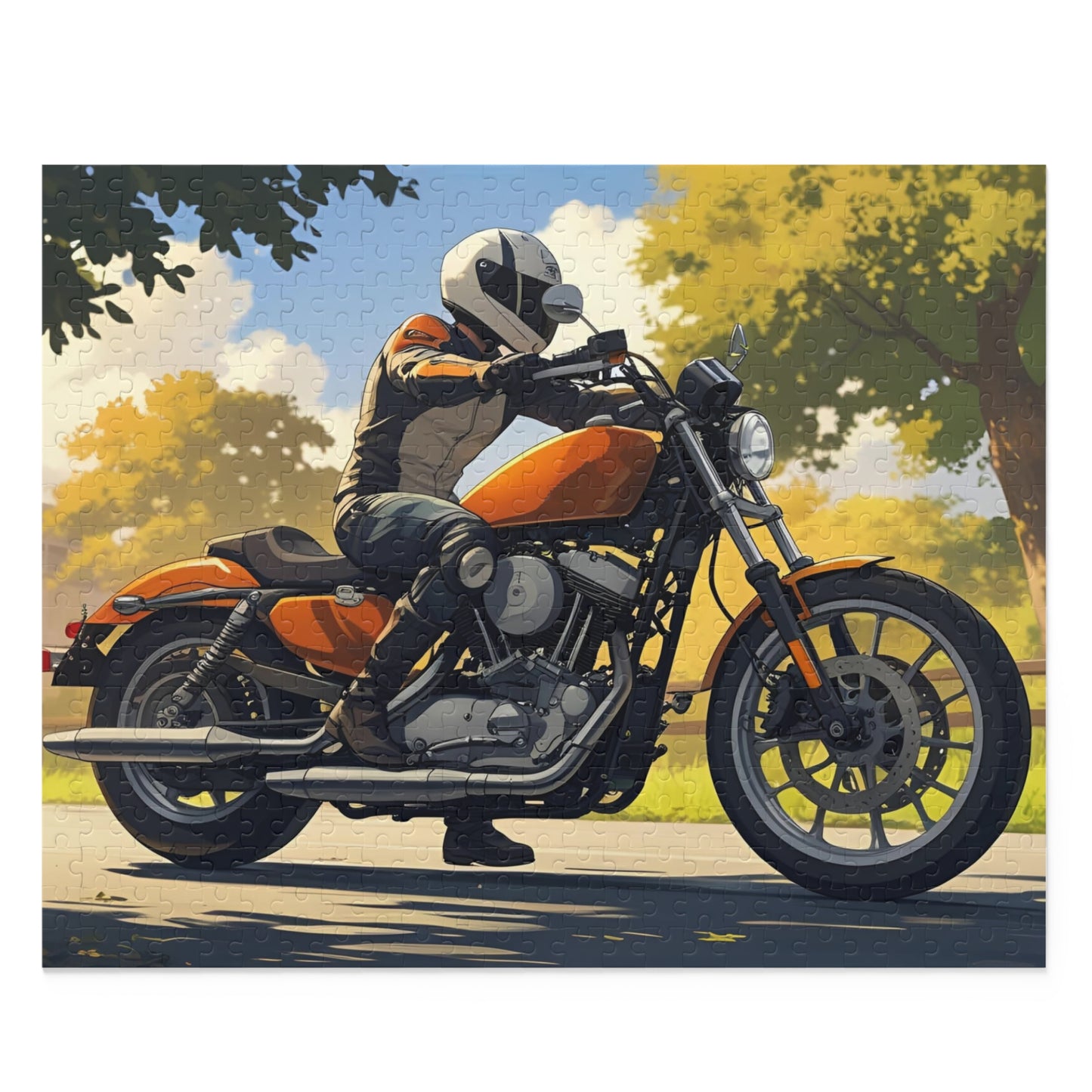 Early Autumn Ride Jigsaw