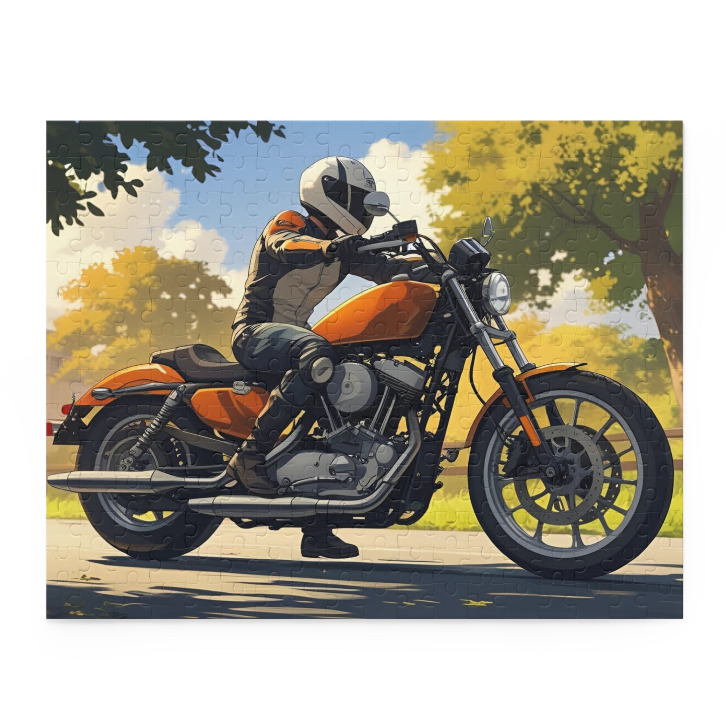 Early Autumn Ride Jigsaw