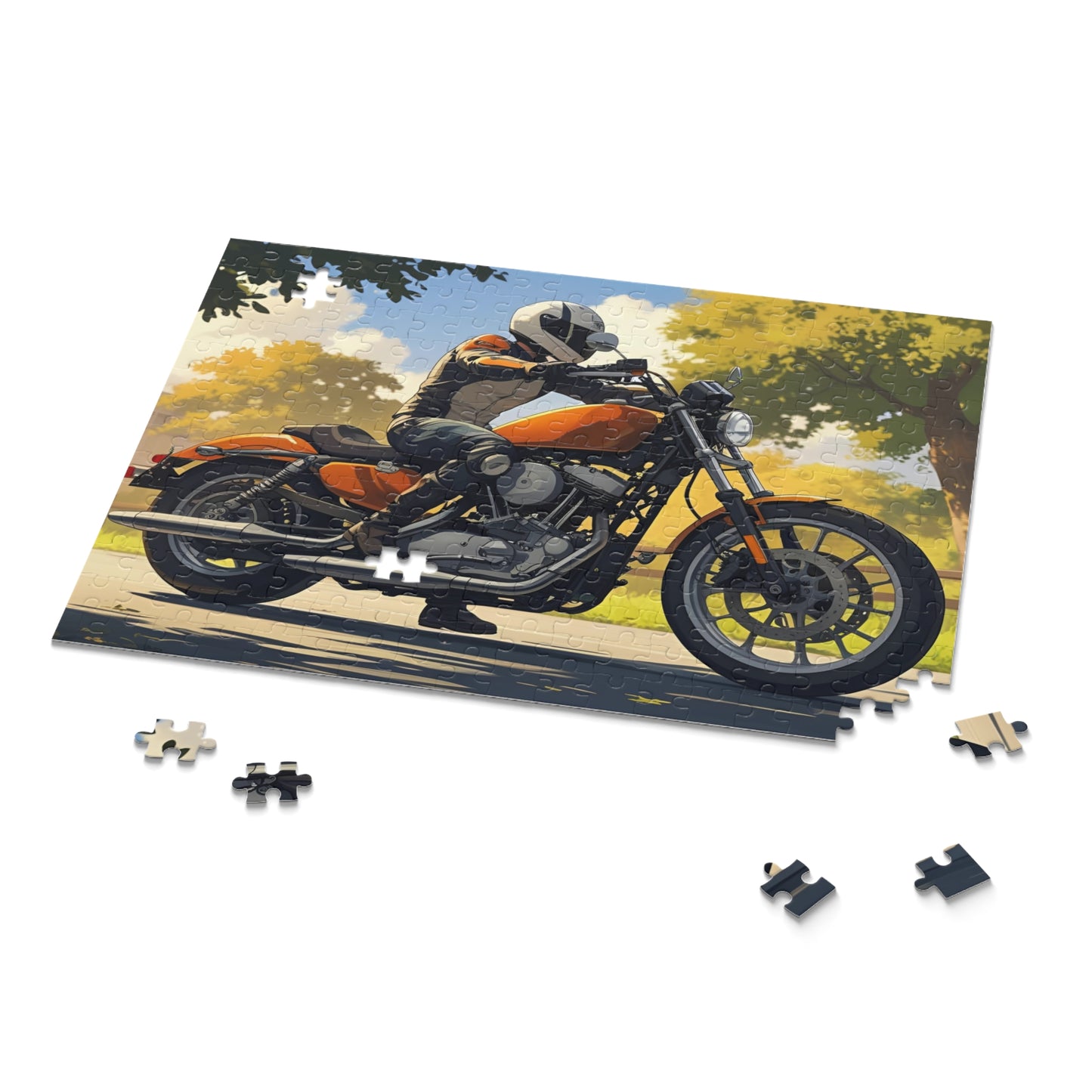 Early Autumn Ride Jigsaw