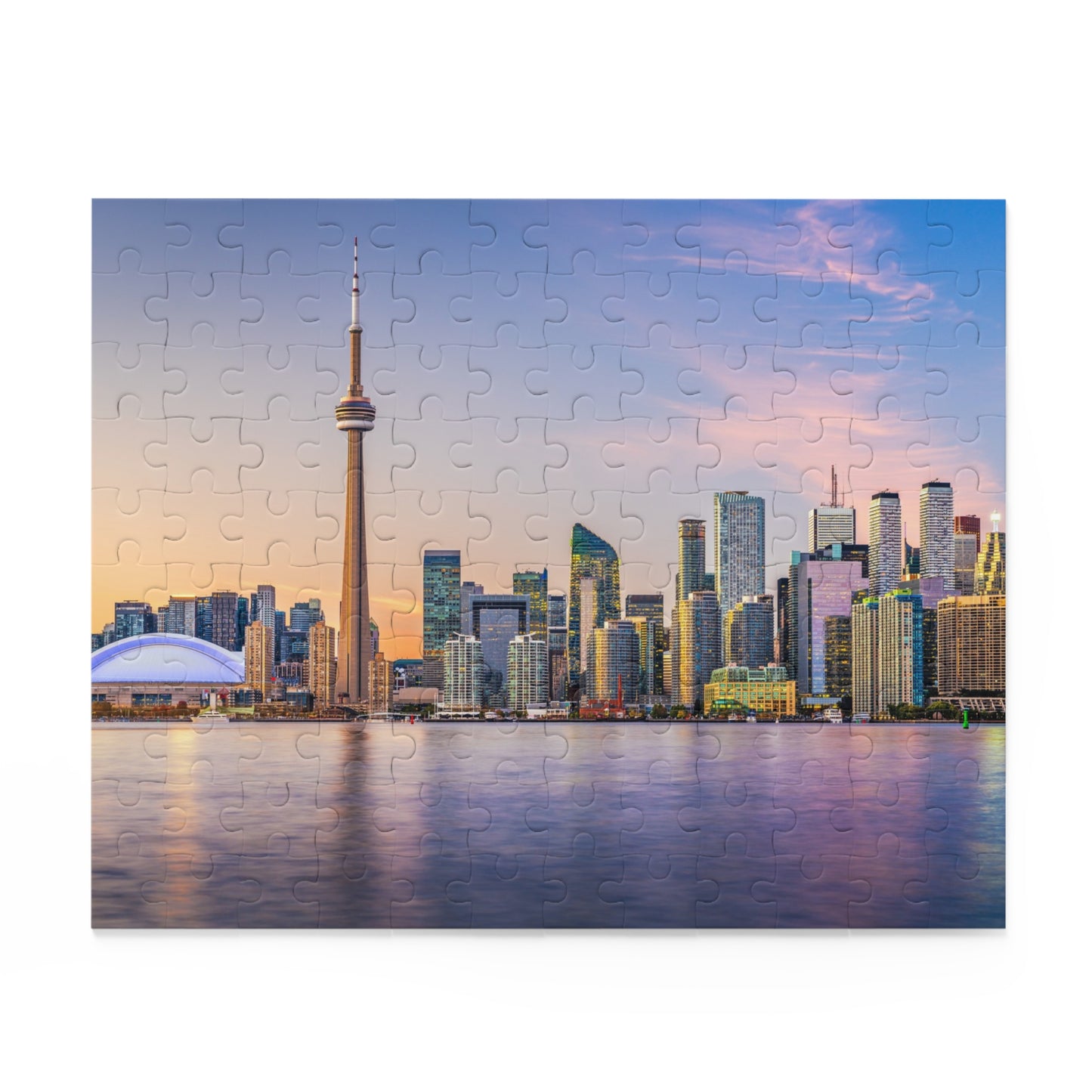 Cityscape On Lake Ontario Jigsaw