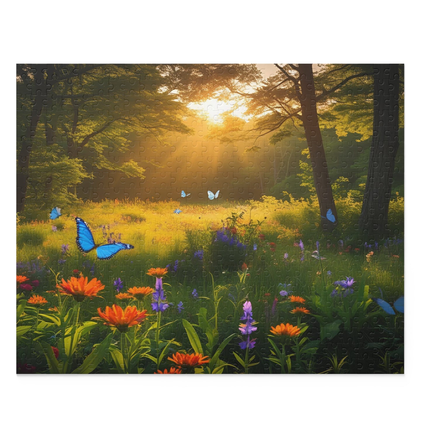 Flowers and Butterflies 2 Jigsaw
