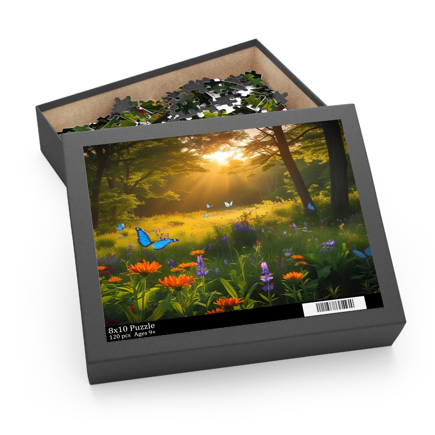 Flowers and Butterflies 2 Jigsaw
