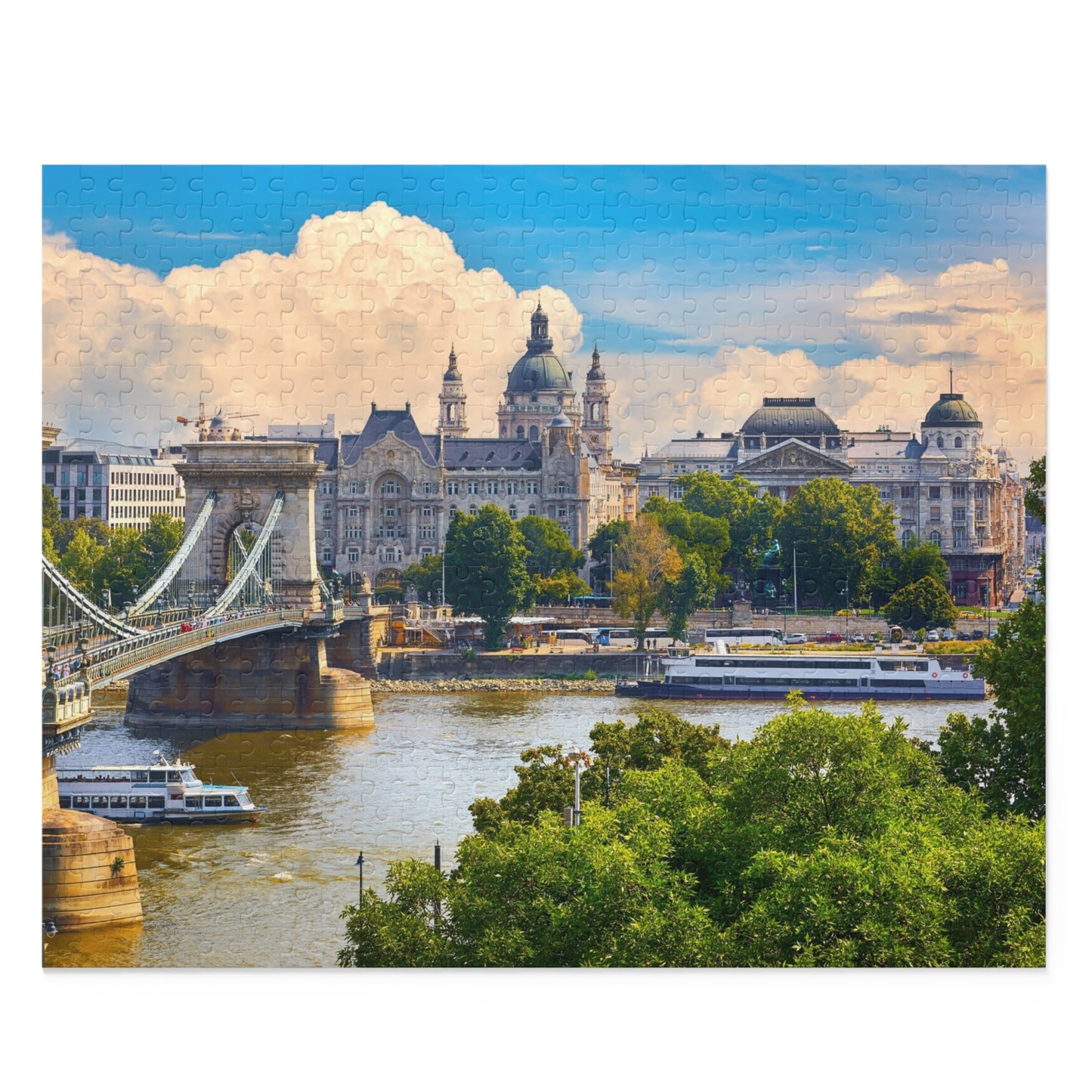 Chain Bridge Budapest Jigsaw