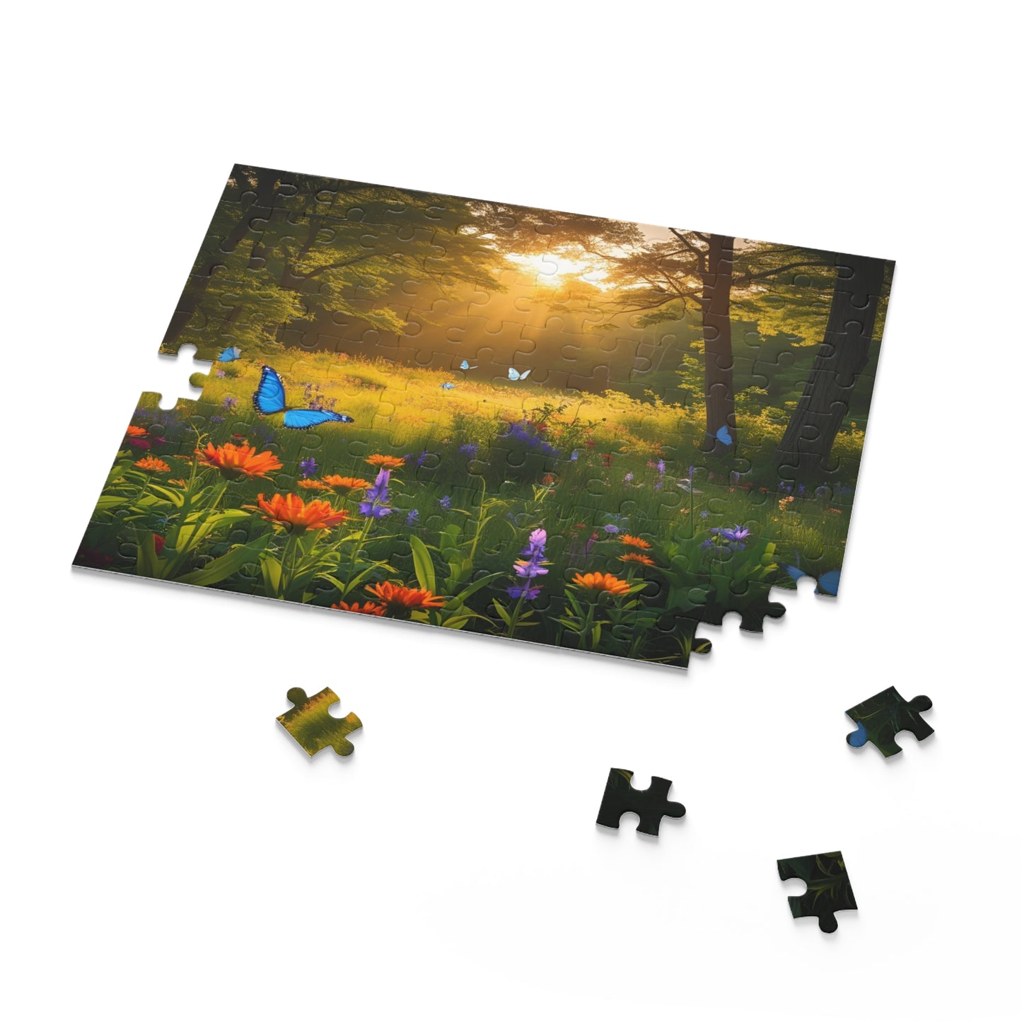 Flowers and Butterflies 2 Jigsaw