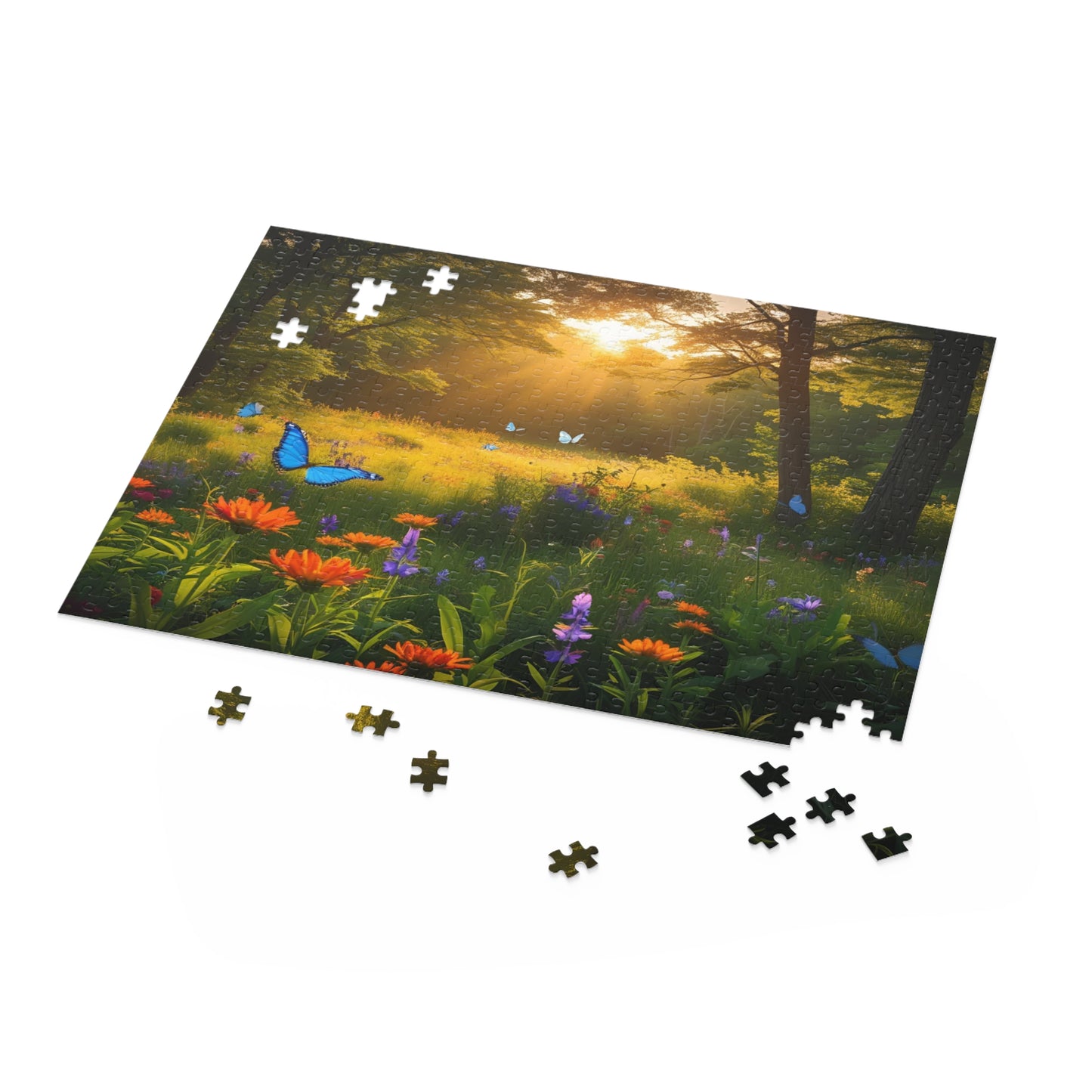 Flowers and Butterflies 2 Jigsaw