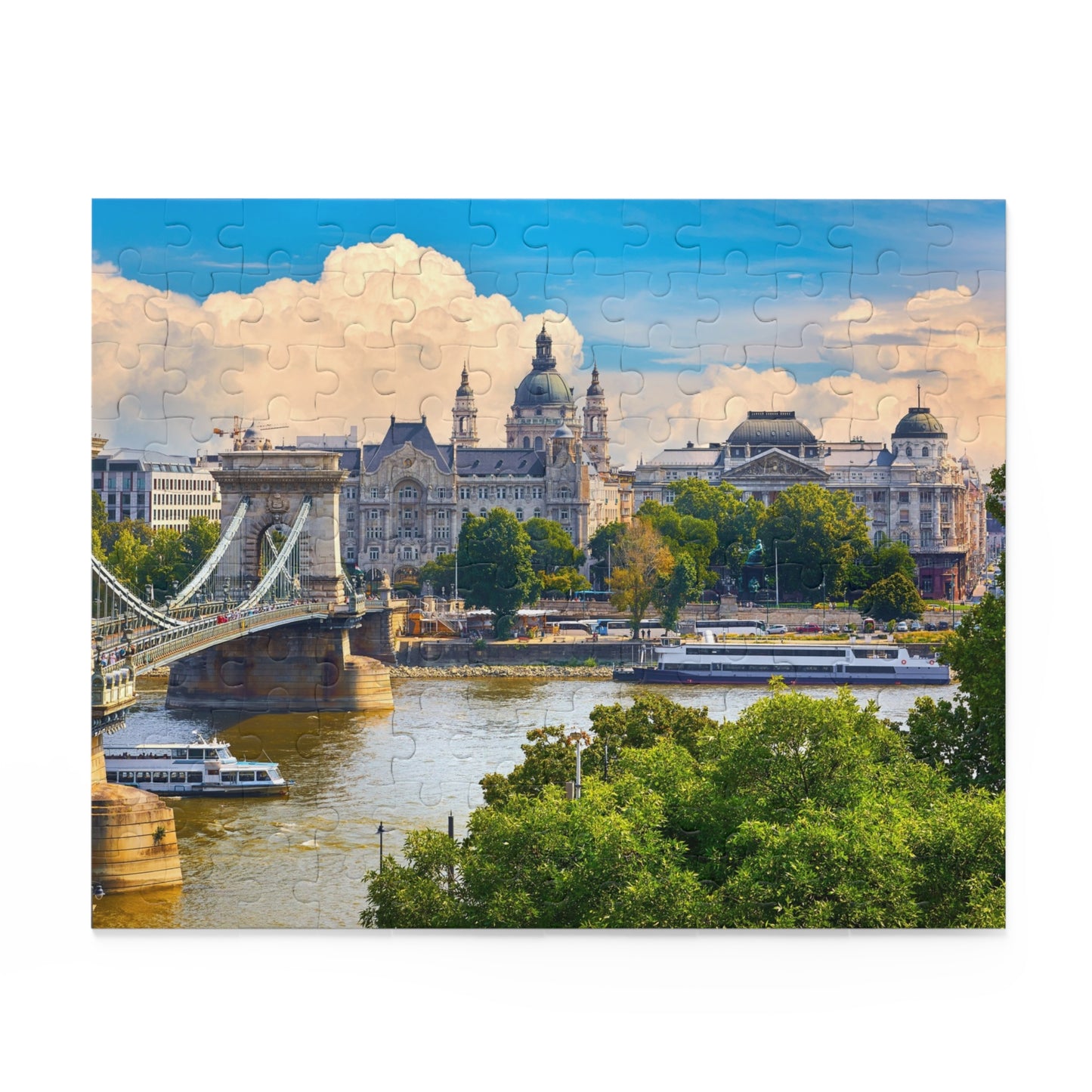 Chain Bridge Budapest Jigsaw