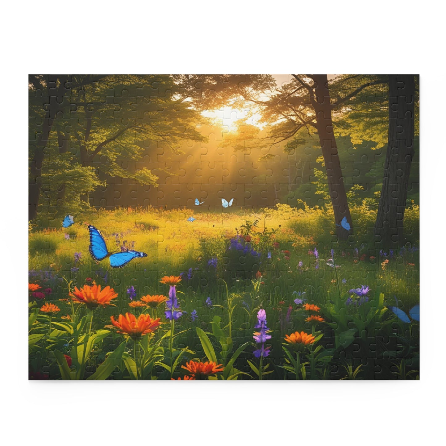 Flowers and Butterflies 2 Jigsaw