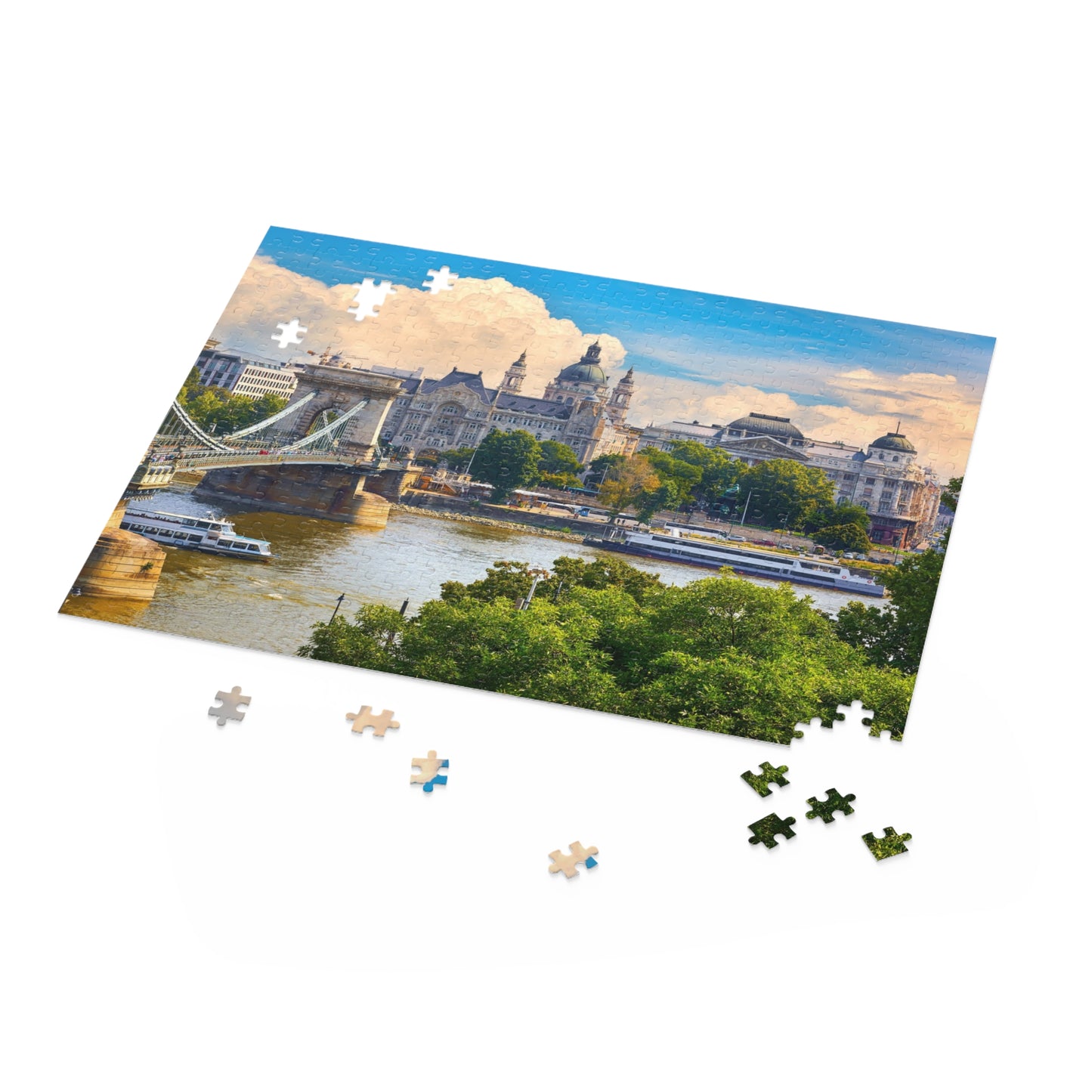 Chain Bridge Budapest Jigsaw