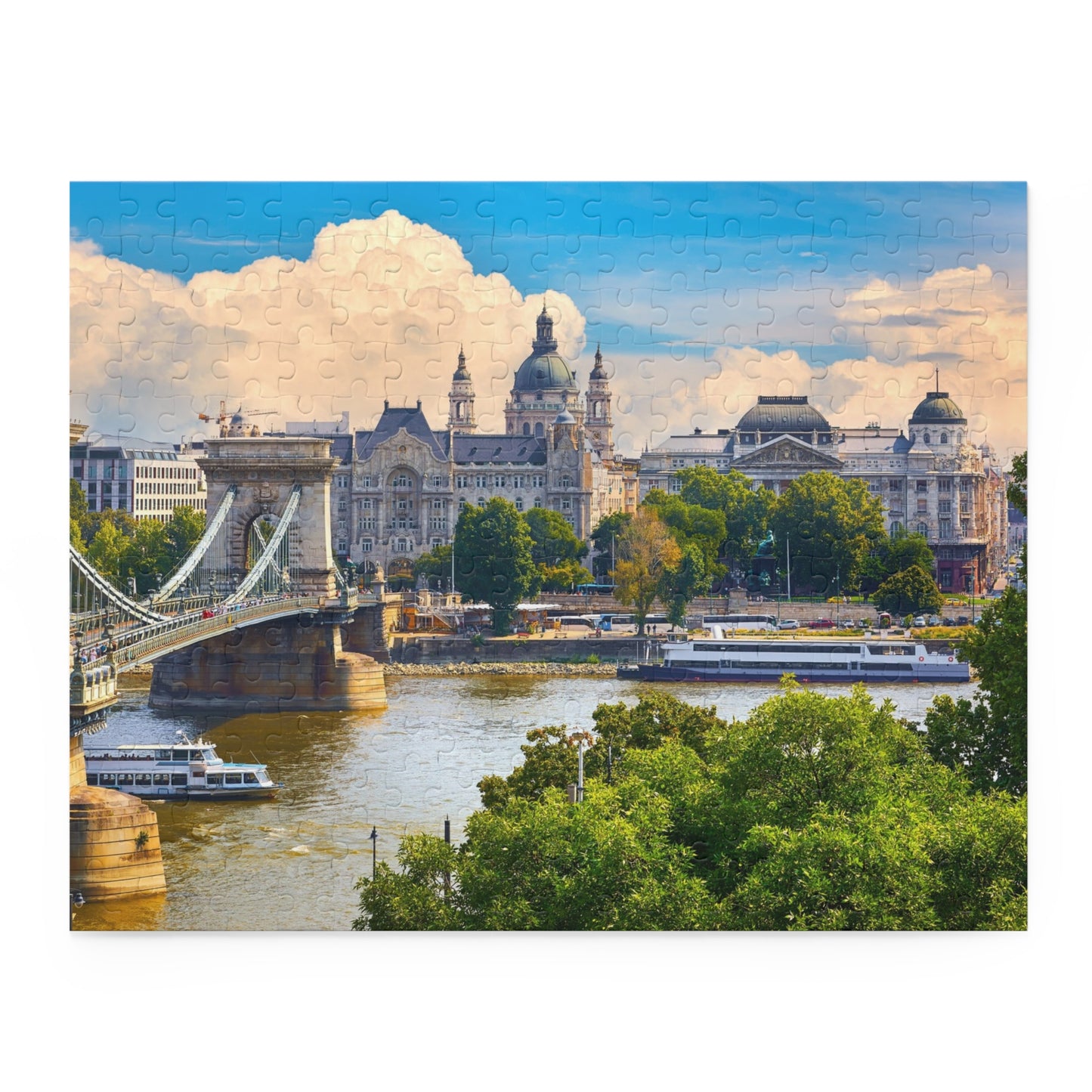 Chain Bridge Budapest Jigsaw