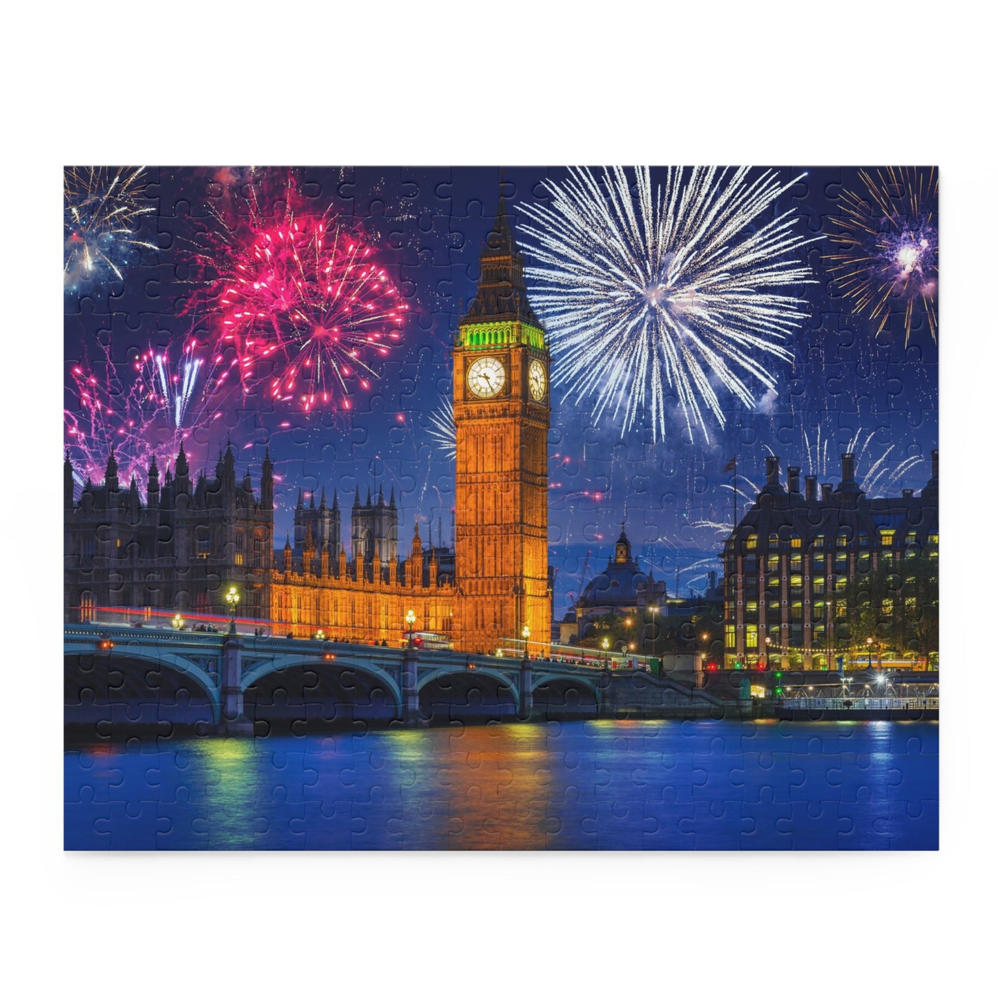 New Year's Big Ben Fireworks Jigsaw