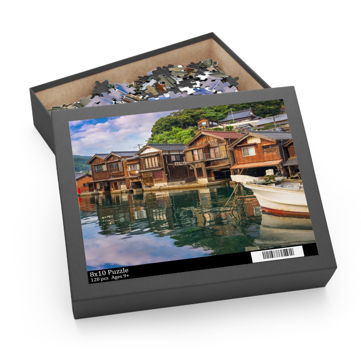 Boathouses on Ine Bay Jigsaw