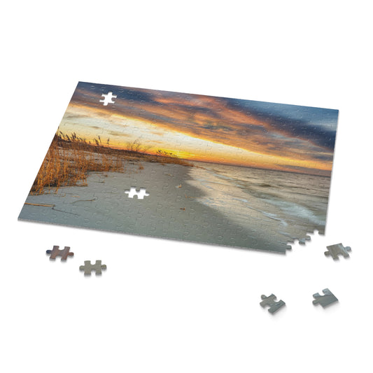 Baltic Sea Beach Sunset Jigsaw
