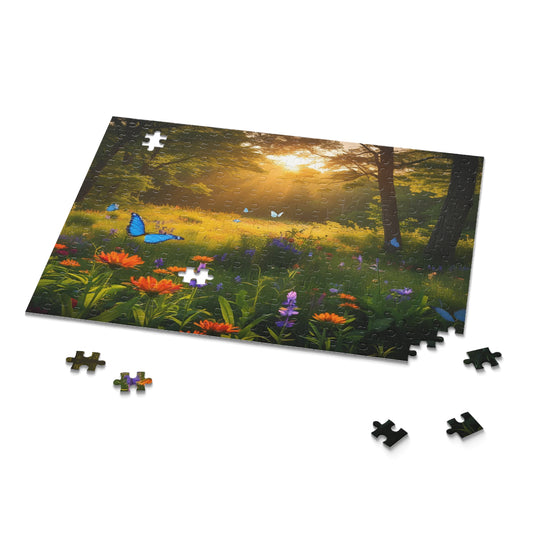 Flowers and Butterflies 2 Jigsaw