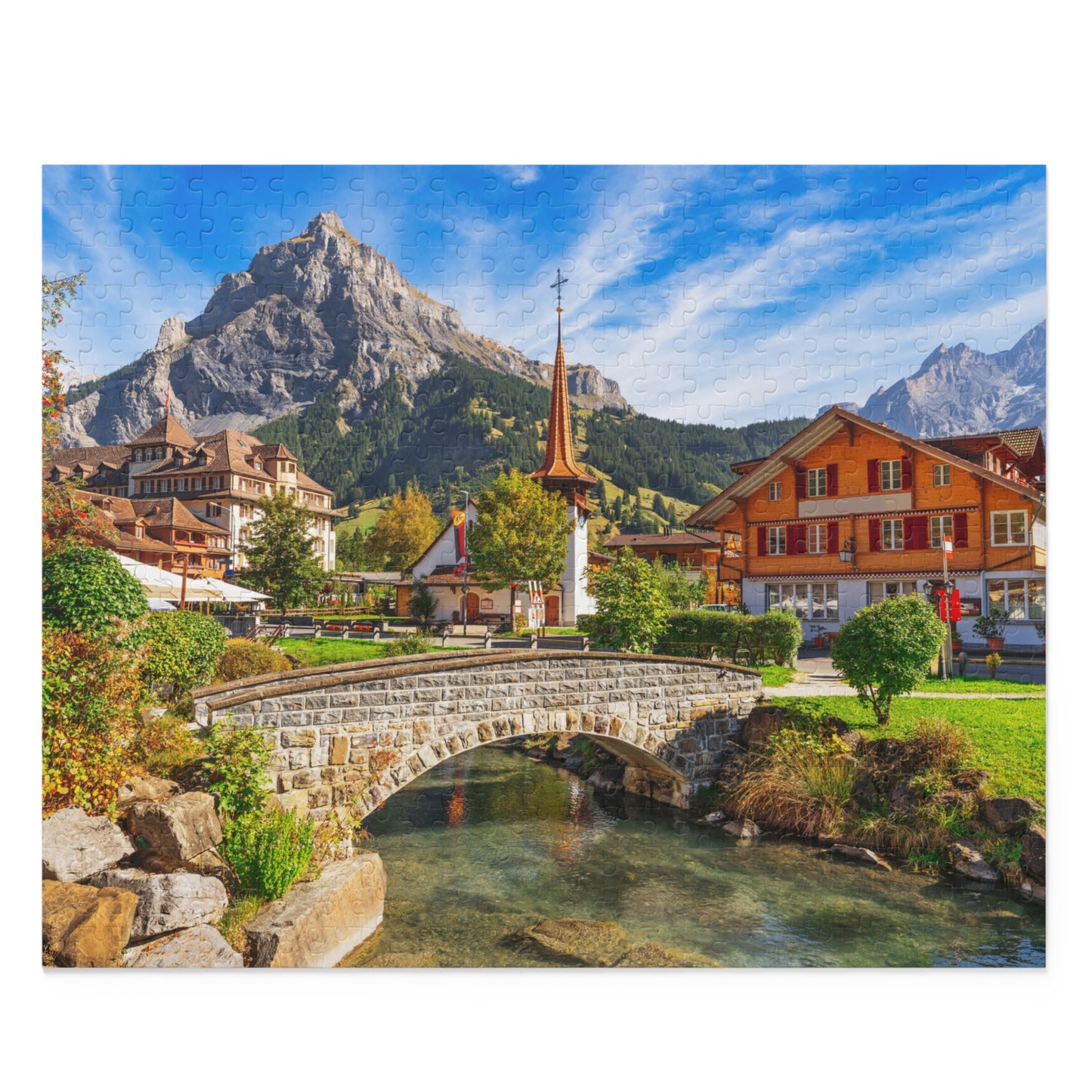 Kandersteg Switzerland Jigsaw