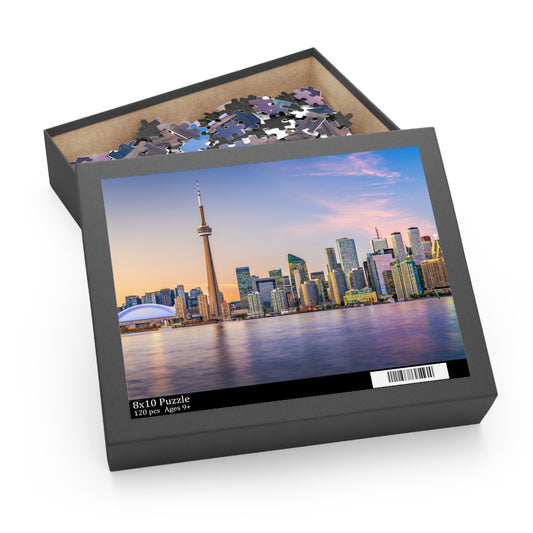 Cityscape On Lake Ontario Jigsaw