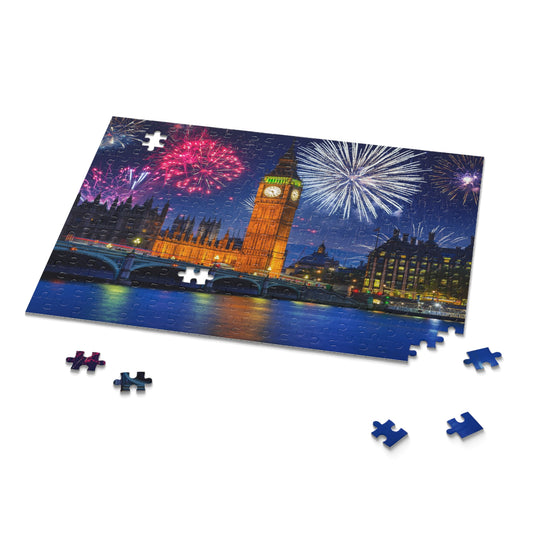 New Year's Big Ben Fireworks Jigsaw