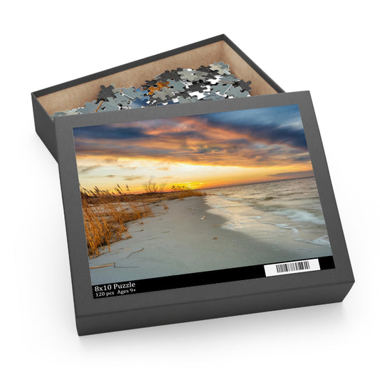 Baltic Sea Beach Sunset Jigsaw