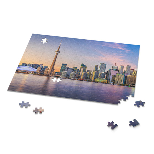 Cityscape On Lake Ontario Jigsaw
