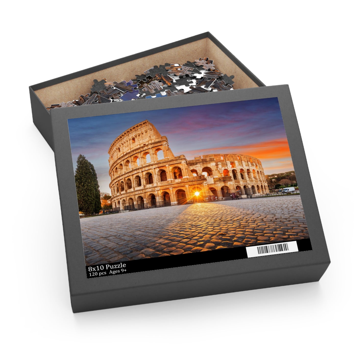 Rome Italy Colosseum Sunrise Jigsaw