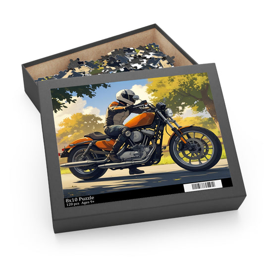 Early Autumn Ride Jigsaw