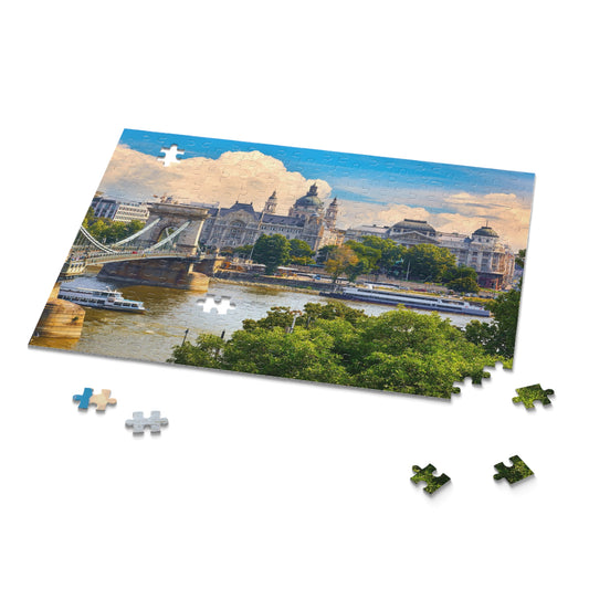 Chain Bridge Budapest Jigsaw