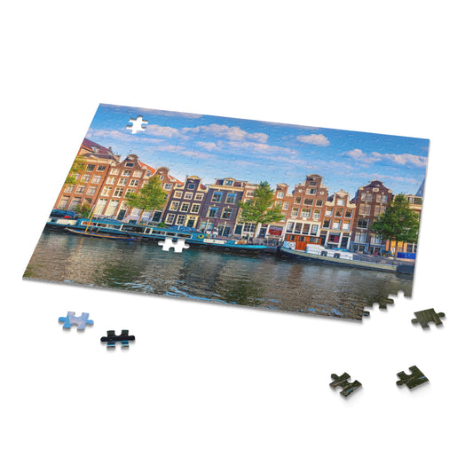Amsterdam Panoramic View Jigsaw